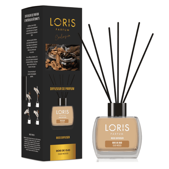 LORIS Diffuseur de parfum Bois de Oud 120 ml
